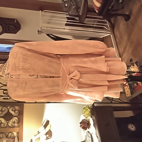 Women's pretty long sleeve pink polka dot embroidered romper by ILLA ILLA size L - Picture 4 of 6